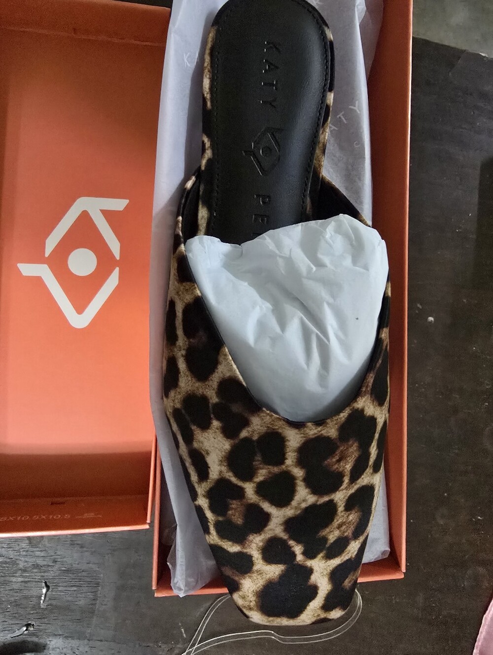 Size 8! Katy Perry‎ Collections Evie Mule in Coffee Multi